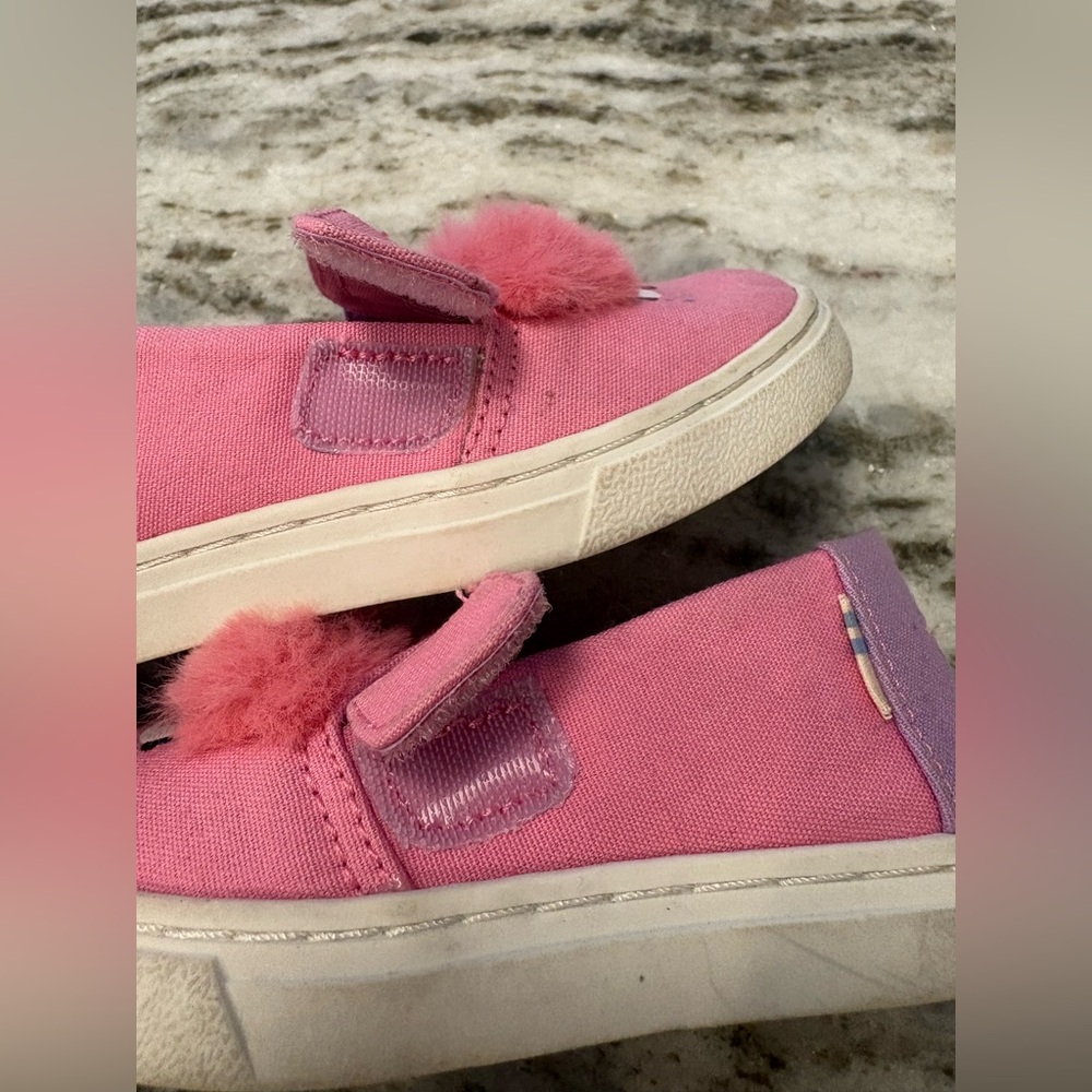 TOMS Abby Cadabby Sesame Street Luca Slip-Ons Size 7 - Picture 6 of 7